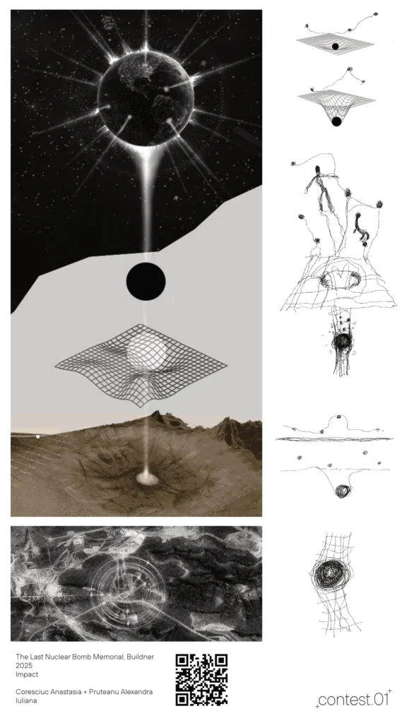 Last nuclear bomb memorial. Buildner contest.01, proiect alt+contest Asociatia ALT+A