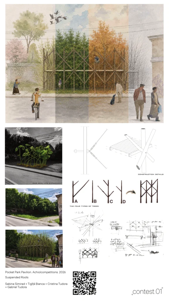 Pocket Park Pavilion contest.01, proiect alt+contest Asociatia ALT+A