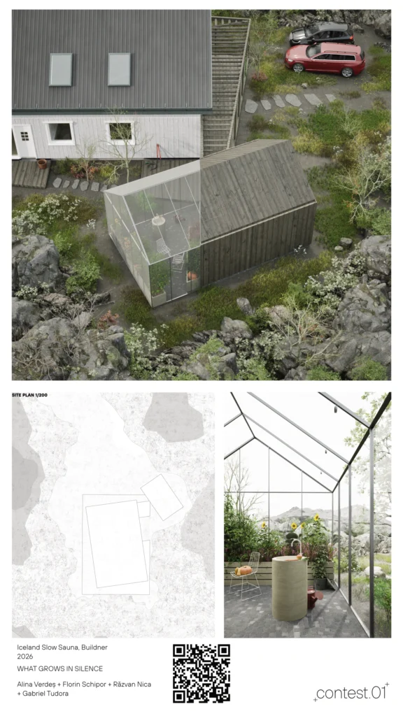 Iceland Slow Sauna Buildner contest.01, proiect alt+contest Asociatia ALT+A
