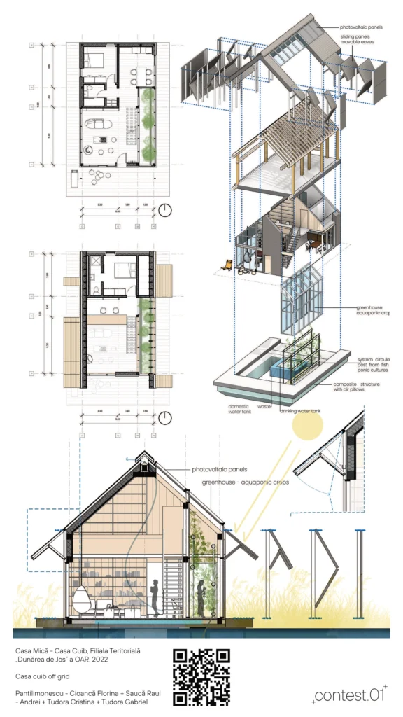 casa mica casa cuib OAR contest.01, proiect alt+contest Asociatia ALT+A